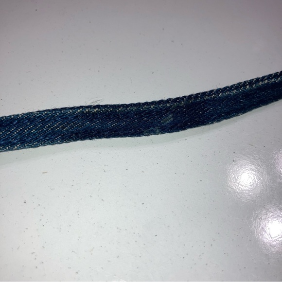 Y2K Steve Madden Small denim embroidered flowers purse handbag - Picture 11 of 16